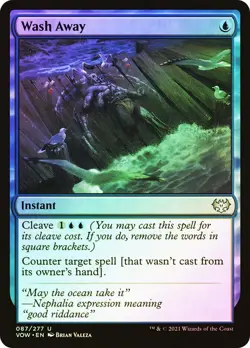 MTG FOIL Wash Away - Innistrad: Crimson Vow #087 - Image 1
