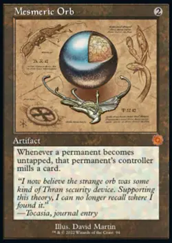 MTG Mesmeric Orb (94/126) The Brothers' War Retro Artifacts LP - Image 1