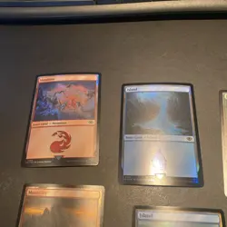 MTG Complete Set of Foil Lands (10/10) Lord Of The Rings - Near Mint - Image 2