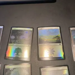 MTG Complete Set of Foil Lands (10/10) Lord Of The Rings - Near Mint - Image 4