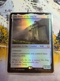 MTG - The Walls of Ba Sing Se - TLA 261 - Foil - NM - Image 2