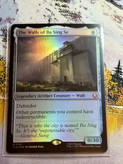 MTG - The Walls of Ba Sing Se - TLA 261 - Foil - NM - Image 5