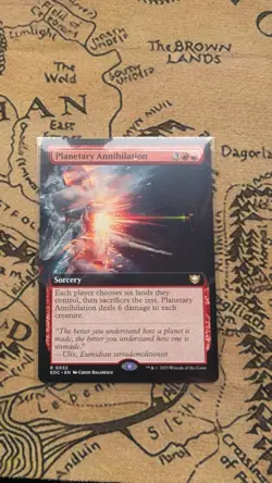 Planetary Annihilation (Extended Art) Commander: Edge of Eternities R0032 MTG - Image 1
