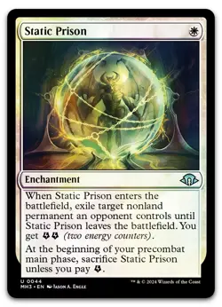 Static Prison #44 (Foil) (NM) Modern Horizons 3 MH3 Magic MTG - Image 1