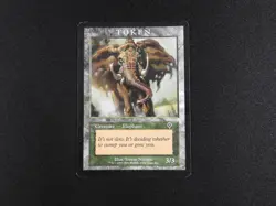Elephant Token Invasion MP [Magic Player Rewards] Mtg Magic Free Tracking! - Image 1