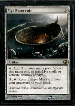 Scars of Mirrodin #183 Myr Reservoir - Image 1