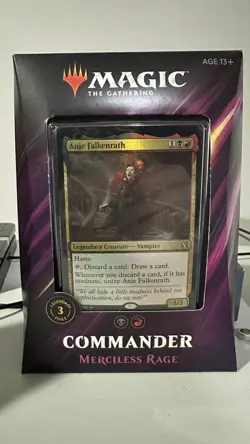 Magic the Gathering MTG Commander 2019 Merciless Rage Deck Factory Sealed - Image 1