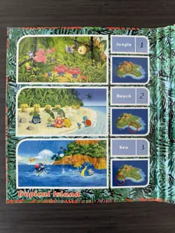 Vintage Pokemon Southern Islands Collection BINDER ONLY, English WOTC O-RING - Image 3