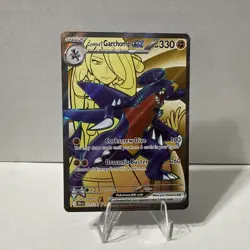 Pokemon TCG Cynthia's Garchomp EX 215/182 Destined Rivals Ultra Rare - Image 1