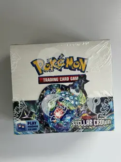 Pokemon Stellar Crown Booster Box (Factory Sealed / 36 packs) - Image 1