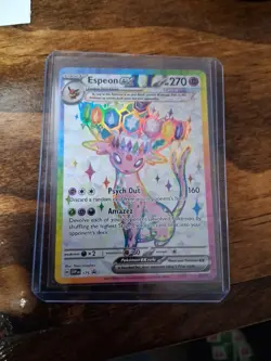 Pokemon TCG Espeon EX SVP175 Premium Figure Collection Promo - Image 1