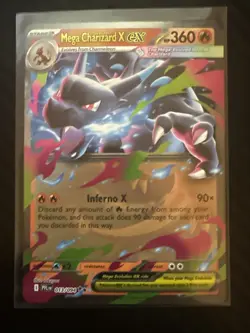 Pokemon TCG Mega Charizard Ex 13/94 Double Rare Phantasmal Flames - Image 1