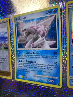 Pokemon TCG Palkia: Diamond & Pearl Promo DP27; Shining Legends Rare Holo 24/73 - Image 5