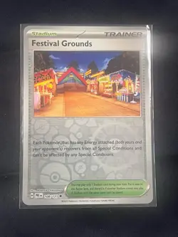 Festival Grounds 108/131 - Prismatic Evolutions NM Reverse Holo Pokemon TCG - Image 1
