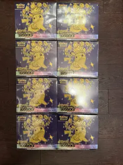 Pokemon TCG - Surging Sparks Pokemon Center - Elite Trainer Box - Sealed ETB X8 - Image 1