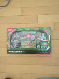 Pokemon TCG Mega Evolution - Mega Venusaur Ex Premium Collection Box Free Shippi - Image 1