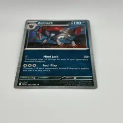 Zoroark 062/086 WHT Holo Rare Scarlet & Violet: White Flare Pokemon TCG NM - Image 3