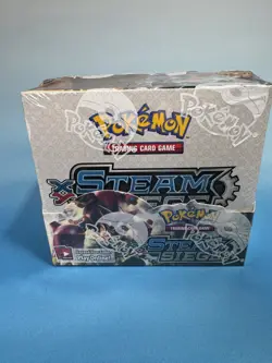 Factory Sealed Pokemon XY Steam Siege Booster Box English 36 Packs NIB Shrink 820650811333 - Image 1