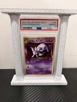 Pokemon 2001 Japanese Neo 4 #196 Dark Espeon-Holo PSA 10 - Image 1