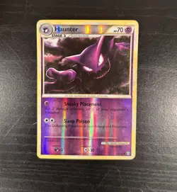 Haunter 35/102 Reverse Holo HGSS Triumphant 2010 Pokemon - Image 1