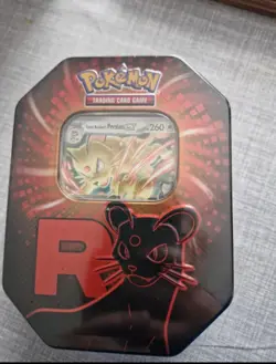 Pokemon TCG: Team Rocket Tin - Persian Ex Brand New & Sealed - Image 1