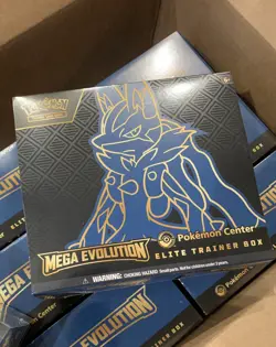 Pokemon Center Mega Evolution Lucario ETB Elite Trainer Box - Image 1
