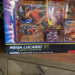 Pokemon Mega Lucario Ex Figure Collection Brand New Sealed? Fast Shipping?? - Image 2