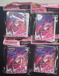 Pokemon TCG - Fusion Strike Booster Pack + Mini Portfolio - Lot of 4 - Image 2
