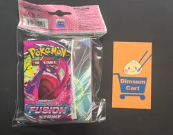 Pokemon TCG - Fusion Strike Booster Pack + Mini Portfolio - Lot of 4 - Image 5