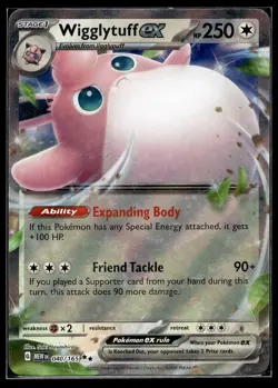 Wigglytuff ex SV: Scarlet & Violet 151 040/165 NM Pokemon TCG | Buy 10 Get 10 Fr - Image 1