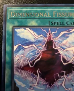 Dimensional Fissure CRBR-EN030 1st Edition Rare Crossover Breakers Yu-Gi-Oh! TCG - Image 2