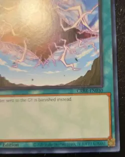 Dimensional Fissure CRBR-EN030 1st Edition Rare Crossover Breakers Yu-Gi-Oh! TCG - Image 5