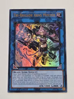 Tri-Brigade Arms Mouser DOOD-EN051 Ultra Rare Yugioh Doom of Dimensions Mint - Image 1