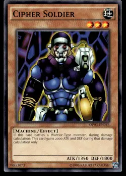 Cipher Soldier OTS Tournament Pack 3 OP03-EN016 MP YuGiOh TCG | Buy 10 Get 10 Fr - Image 1