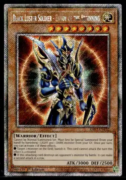 Black Luster Soldier - Envoy of the Beginning (Platinum Secret Rare) Quarter Cen - Image 1