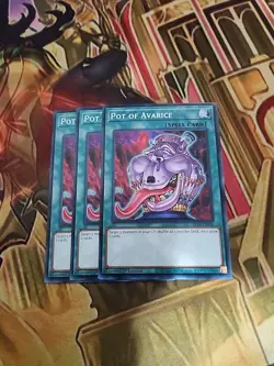3X Pot of Avarice - SR10-EN031 Common 1ST ED NM Yugioh - Image 1