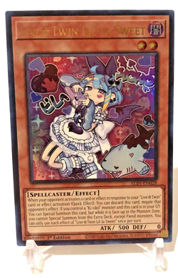 Live Twin Lil-la Sweet Ultra Rare ALIN-EN028 NM 1st Edition Yu-Gi-Oh! - Image 1