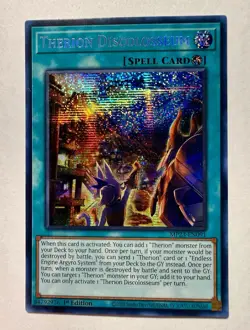 Yu-Gi-Oh! - Therion Discolosseum - MP23-EN091 - Pris. Secret Rare - 1st Ed -NM/M - Image 1