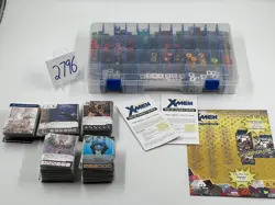 Dice Masters: Uncanny X-Men Large Lot Dice Cards Rules & More All Rarities - Image 1