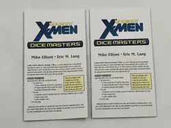 Dice Masters: Uncanny X-Men Large Lot Dice Cards Rules & More All Rarities - Image 3