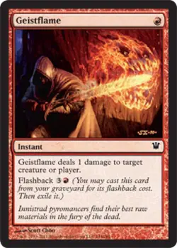 Geistflame -Foil Light Play MTG Innistrad - Image 1