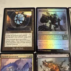 MTG: The Brother’s War - 15 Card Lot Including an Unwinding Clock - Image 1