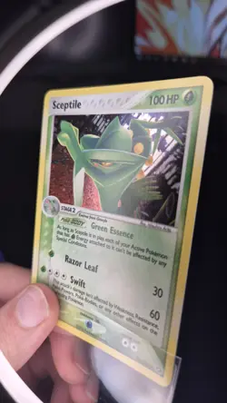 Pokemon TCG Cards Sceptile 10/106 Emerald Holo Rare Near Mint - Image 3