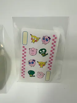 1998 Pokemon pipipi Adventure Playing Cards Deck Ciao Appendix Japanese Vintage - Image 2