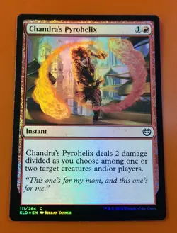 1x Chandra's Pyrohelix | FOIL | Kaladesh | MTG Magic Cards - Image 1