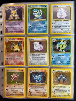 100% Complete Base Set 102/102 Vintage Master Pokemon Cards HOLO 1999 Charizard - Image 2