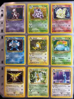 100% Complete Base Set 102/102 Vintage Master Pokemon Cards HOLO 1999 Charizard - Image 4