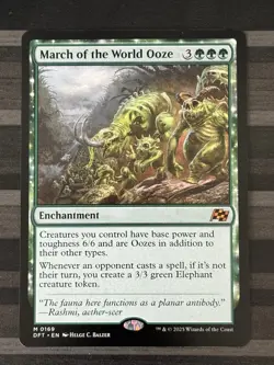 MTG | March of the World Ooze | Aetherdrift | Mythic | NM - Image 1