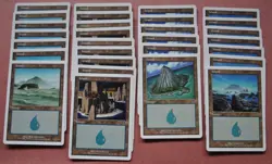MTG Lot of 7th Edition Basic Lands - 109 Cards - White Border - NM - Image 4