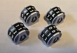 Avatar The Last Air Bender Spin Down Click Wheel Life Counter - Bndl Exclsv - x4 - Image 1